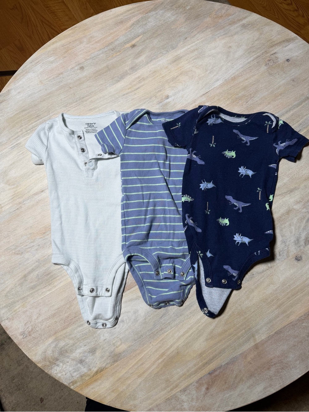 Carter's Baby Boys Mixed Color Pajama, Onesies & Pants Lot - Carters, Nike Lot - Picture 4 of 6